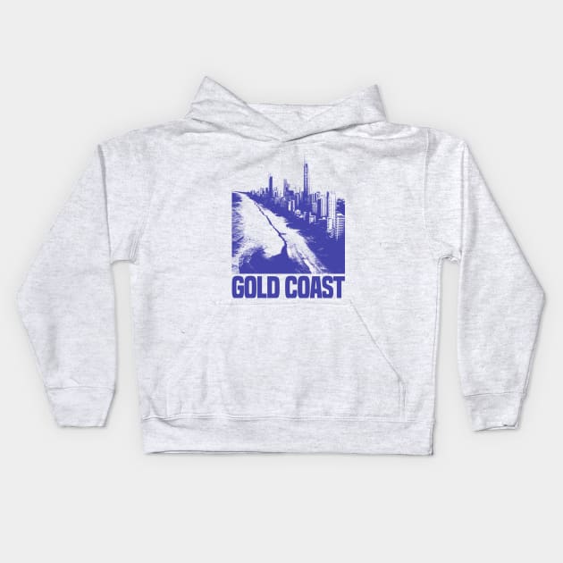 Gold Coast Kids Hoodie by Den Vector